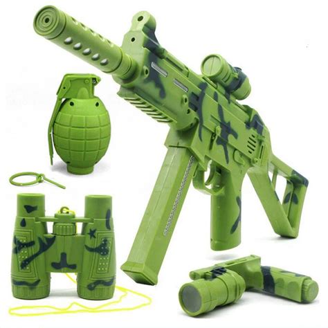 Aliexpress.com : Buy Army Green ak47 Large 54cm UM45 Submachine Gun ...