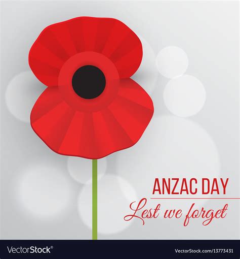 Remembrance poppy - poppy appeal Royalty Free Vector Image