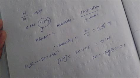 120. For 10 H2SO4, pH value is :- (1) 1 (2) 0.586 (3) 0.856 (4) None