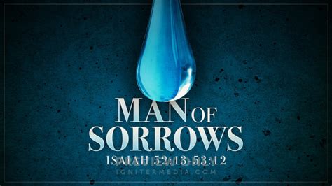 Man of Sorrows - Title Graphics | Igniter Media