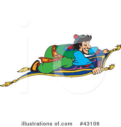 Magic Carpet Clipart #1185333 - Illustration by lineartestpilot