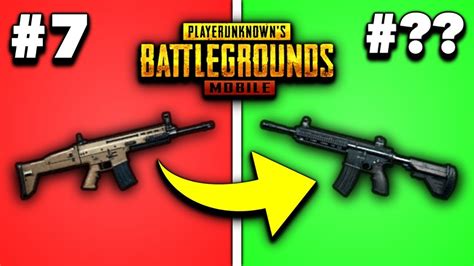 EVERY GUN IN PUBG MOBILE RANKED FROM WORST TO BEST 2019! (Rifles) - YouTube