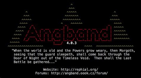 Angband Windows, Mac, Linux, Android game - ModDB