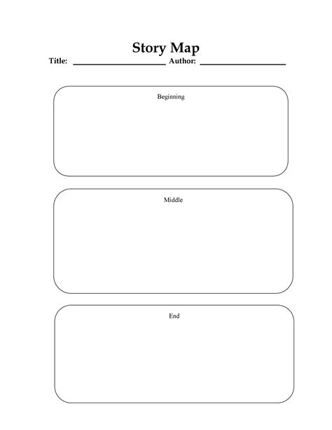 41 Free & Printable Story Map Templates [PDF / Word] ᐅ TemplateLab