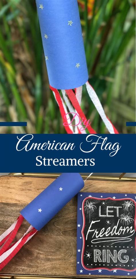 DIY American Flag Streamers • Happy Family Blog