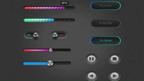 FREE 21+ UI Buttons in PSD | Vector EPS