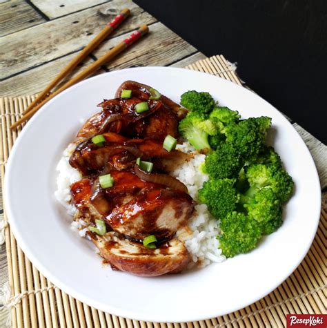 Chicken (Ayam) Teriyaki Istimewa ala Jepang - Resep | ResepKoki