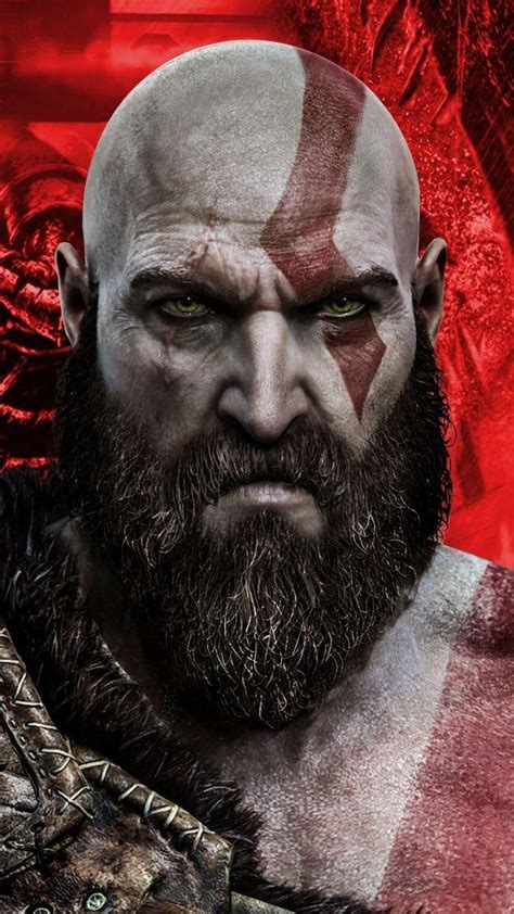 Kratos Face Wallpapers - Top Free Kratos Face Backgrounds - WallpaperAccess