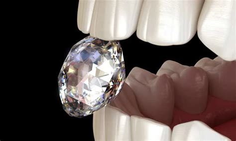 Can You Break A Diamond With Your Teeth? - Diamond101