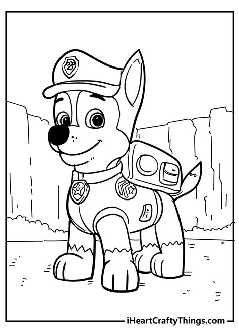 Everest Paw Patrol Coloring Pages