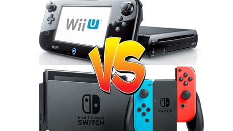 NINTENDO SWITCH VS NINTENDO WII U - YouTube