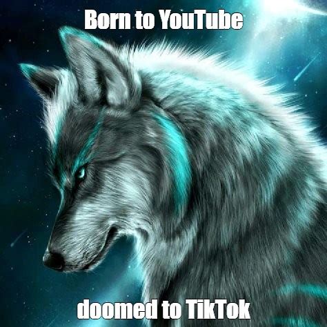 Meme: "Born to YouTube doomed to TikTok" - All Templates - Meme-arsenal.com