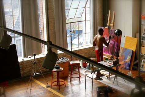 Studio Sunday. Artist loft and studio. | Artist loft, Figure painting ...