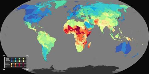 The Subnational Human Development Index - Vivid Maps