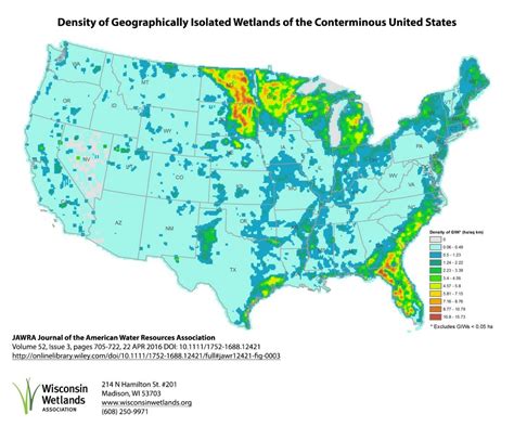 Us Wetlands Map