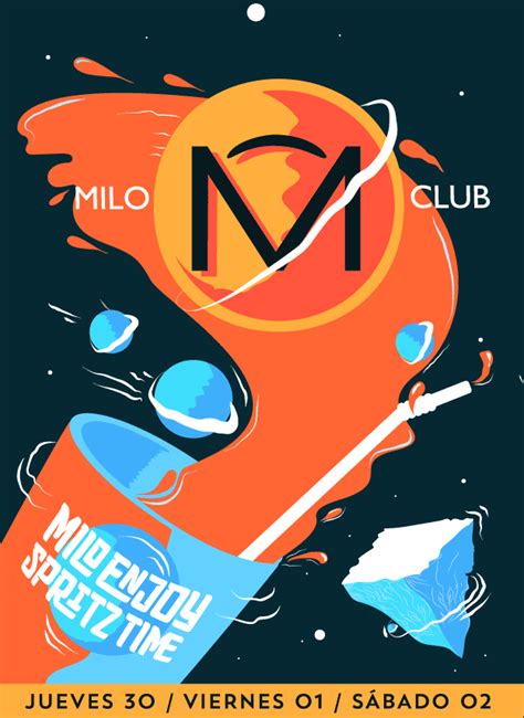 Milo Club Poster on Behance