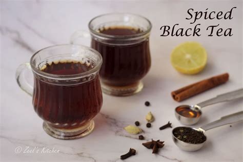 Spiced Black Tea Recipe | Flavored Black Tea | Zeel's Kitchen