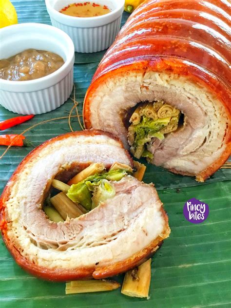 Lechon Belly (Crispy Roasted Pork Belly) - PinoyBites