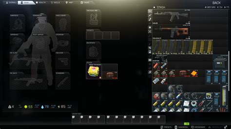 Escape From Tarkov Loot Chart