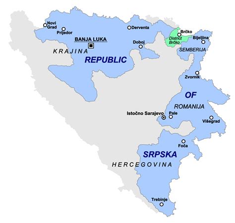 File:Map of Republika Srpska.svg | The Countries Wiki | FANDOM powered ...