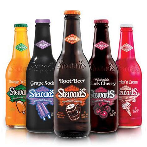 Stewart's Soda Sampler - 12oz (12 Glass Bottles)