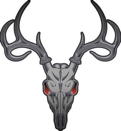 Whitetail Deer Skull Drawing at GetDrawings | Free download