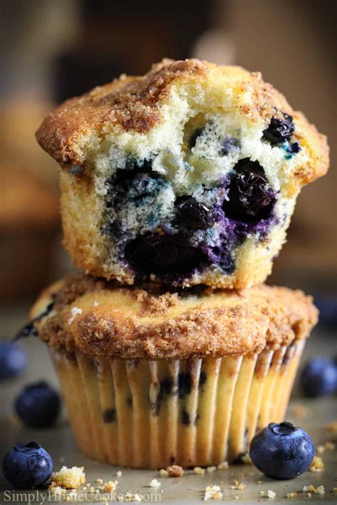 Best Blueberry Muffins Recipe (VIDEO) - Simply Home Cooked