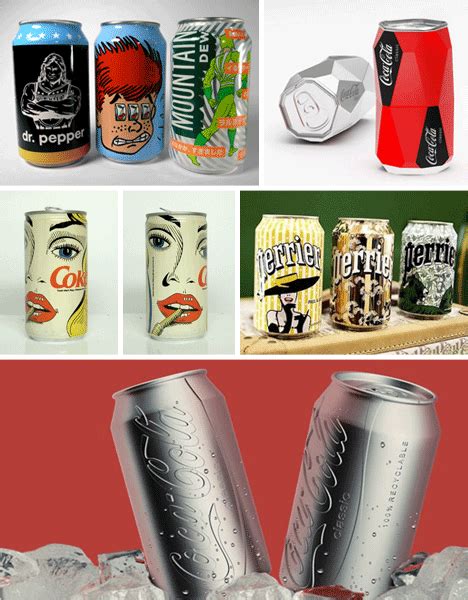 Graphic Remix: Soda Can Designs That Shake It Up! - WebUrbanist