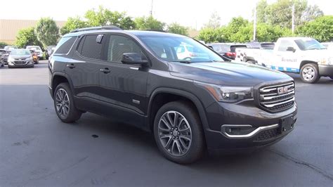 2017 GMC ACADIA AWD SLT-1 - IRIDIUM METALLIC - YouTube