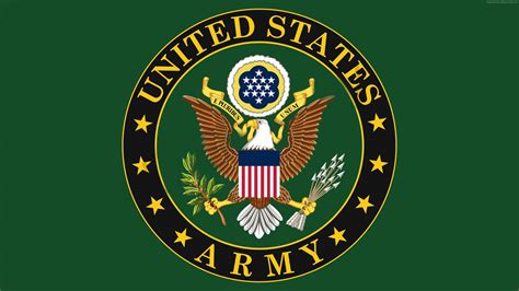 Wallpaper U.S. Army, logo, eagle, Military eagle, logo, U.S. Army ...