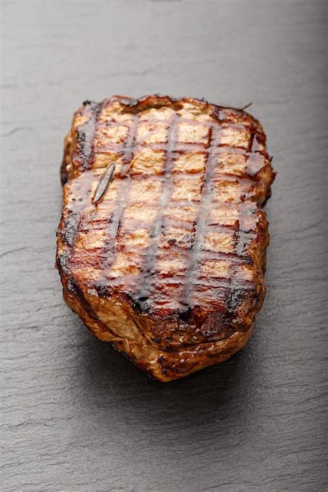 Grilled veal steak stock image. Image of cooking, food - 92390845