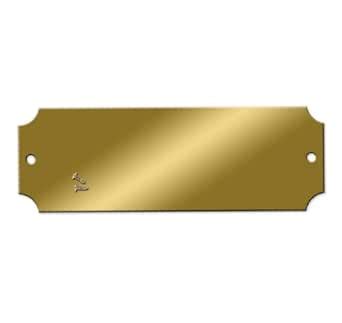 Blank Engraving Brass Plates - 2-1/2 x 7/8 inch - Pk/25 : Amazon.ca ...