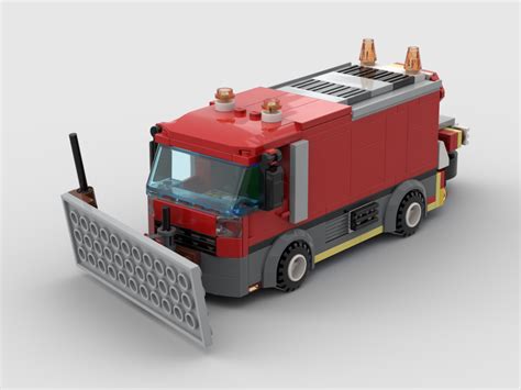 LEGO MOC 60214 - Snow Plow Truck by KlintIsztvud | Rebrickable - Build ...