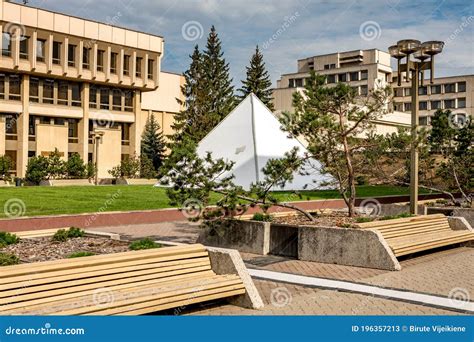 The Main Building of Seimas Palace in Vilnius, Lithuania Editorial ...