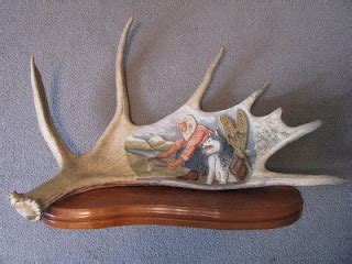 CALL OF THE WILD: Moose Horn Carvings