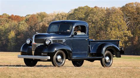 Wallpaper Dodge 1940 Model VC Pickup Blue vintage Metallic 1920x1080