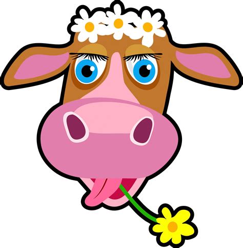 Cartoon Cow Clipart Free Stock Photo - Public Domain Pictures