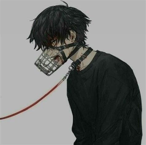 Dark Anime Boy Pfp