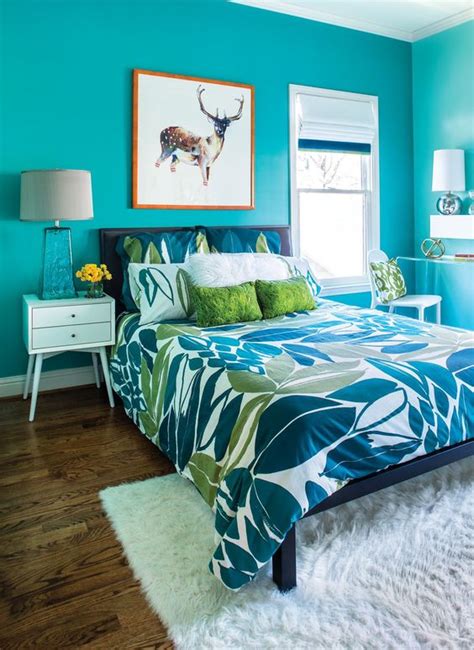 40 Bold Turquoise Bedroom Decor Ideas DigsDigs, 45% OFF