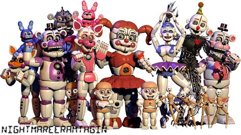 Ballora F. Freddy Circus Baby Five Nights at Freddy's Sister Location ...