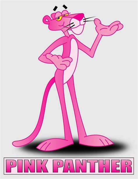 The Pink Panther - Cartoon – Poster - Canvas Print - Wooden Hanging ...