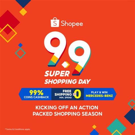 Shopee 9.9 Sale (20 Aug 2021 - 9 Sep 2021)