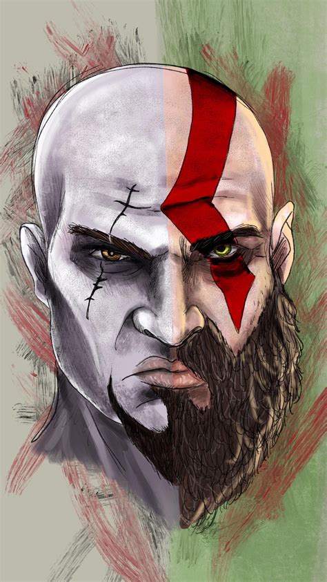 Kratos Half Face