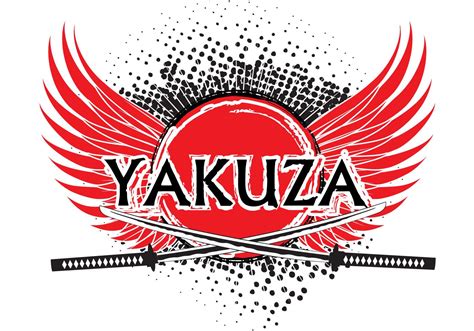 Yakuza logo vector de fondo 120321 Vector en Vecteezy