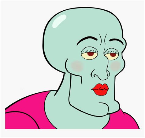 Handsome Squidward, HD Png Download - kindpng