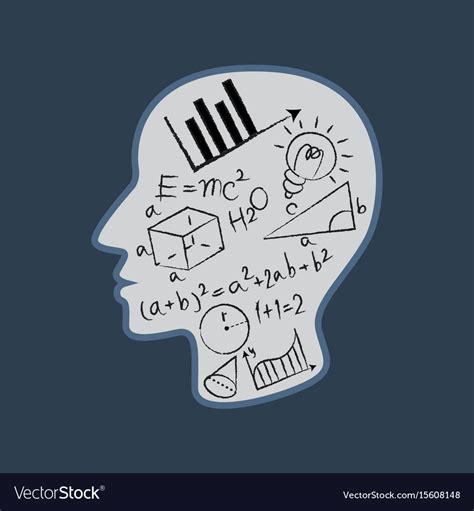 Mathematics logo Royalty Free Vector Image - VectorStock