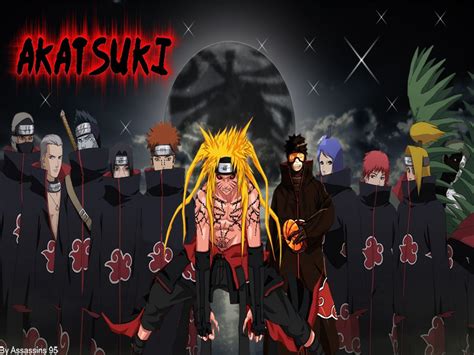 series, películas y dibujos animados( los mejores): Clan Akatsuki