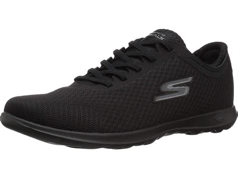 Skechers - Skechers Women's Go Walk Lite-15350 Wide Sneaker, Black ...