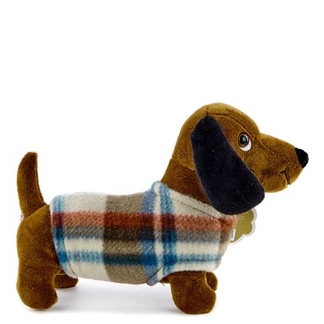 Buy Sausage Dog In A Coat Soft Toy for GBP 2.99 | Card Factory UK