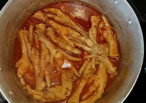 Chicken feet stew Recipe by Gadifele Mekgwe - Cookpad